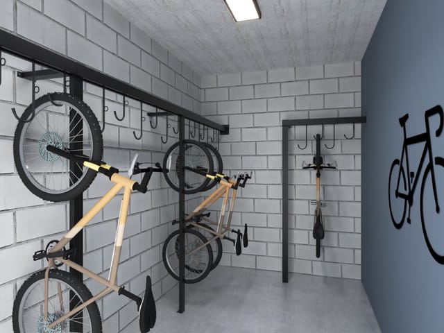 Foto do Studio - STUDIO À VENDA, COM 26M² COM PONTO PARA AR COND. AQUECIMENTO A GÁS, PONTO DE COOKTOP ELETRICO E TOMADAS USB E PERSIANAS DE ENROLAR - RESIDENCIAL JARDIM VERI | Lares e Andares Imóveis