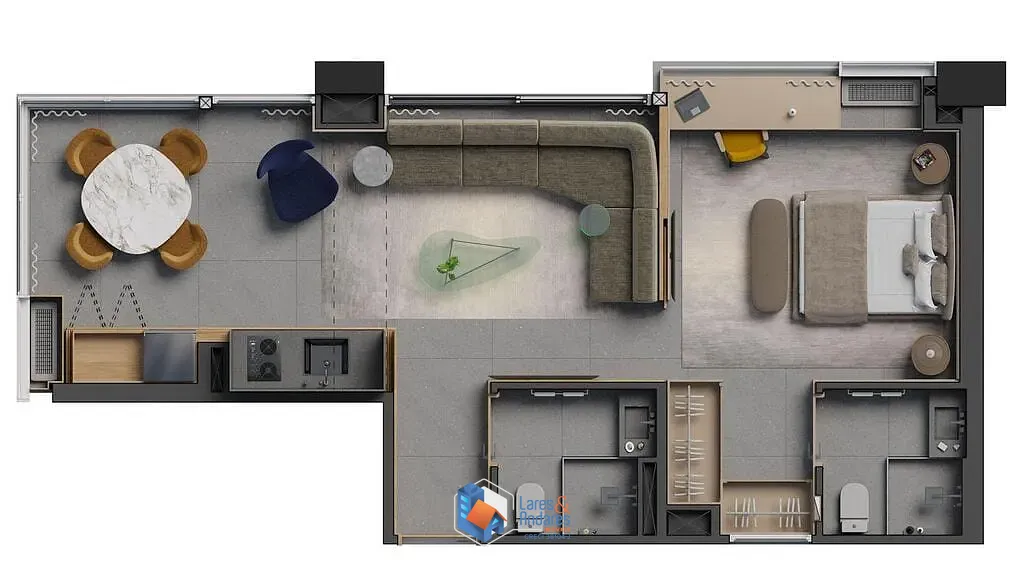 Apartamento, 1 quarto, 41 m² - Foto 30