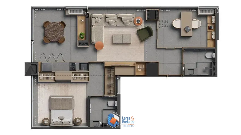 Apartamento, 1 quarto, 41 m² - Foto 32