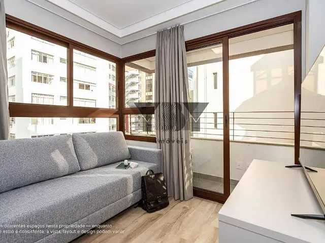 Apartamento com 45m² 1 quarto e 1 banheiro, à venda, no bairro Consolação em São Paulo