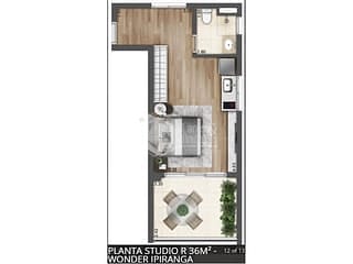 Foto do Studio-Studio à venda 1 Quarto 36M² Sacomã São Paulo - SP