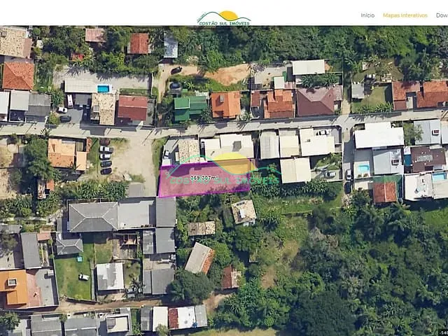Terreno com 368m², à venda, no bairro Morro das Pedras em Florianópolis