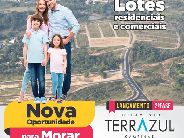 Terreno com 130m², à venda, no bairro Parque Valença II em Campinas
