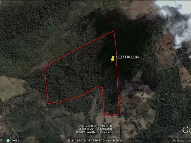 Terreno com 352500m², à venda, no bairro Luminosa em Brazópolis