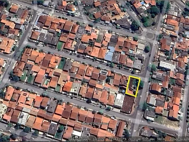 Terreno com 464m², à venda, no bairro Jardim Tókio em Londrina
