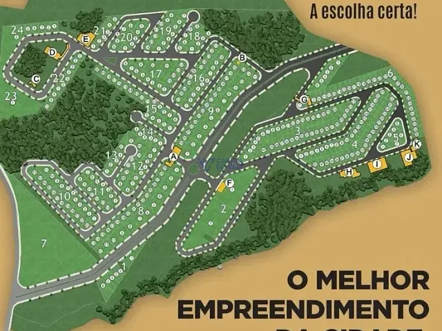 Terreno com 250m², à venda, no bairro Putim em São José dos Campos