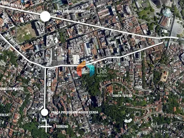 Terreno com 427m², à venda, no bairro Santa Teresa em Rio de Janeiro