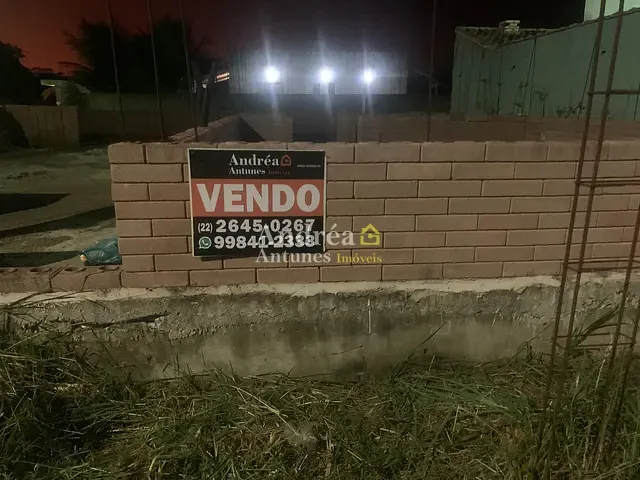 Terreno com 180m², à venda, no bairro Jardim Esperança em Cabo Frio