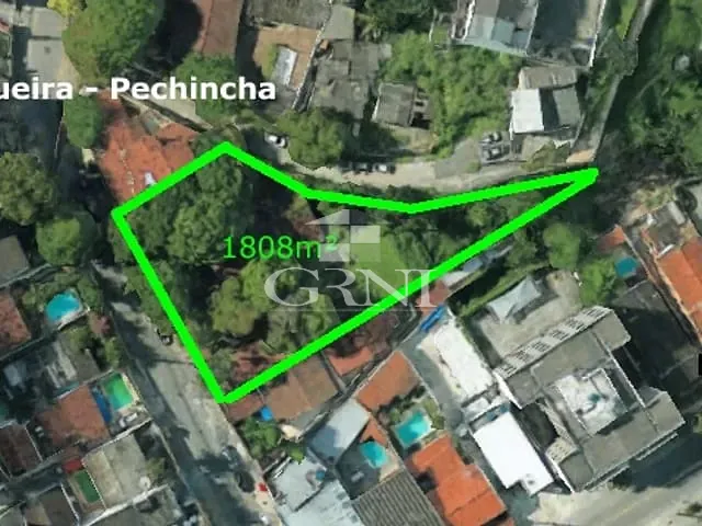 Terreno com 1808m², à venda, no bairro Pechincha em Rio de Janeiro