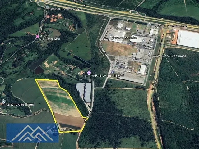 Terreno com 135000m², à venda, no bairro Itavuvu em Sorocaba