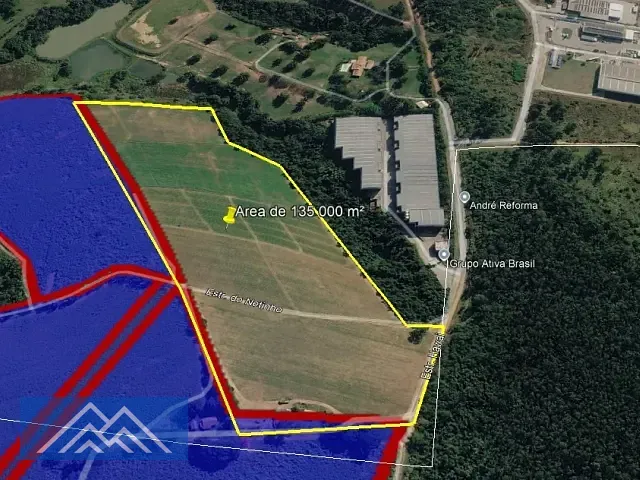Terreno com 135000m², à venda, no bairro Itavuvu em Sorocaba