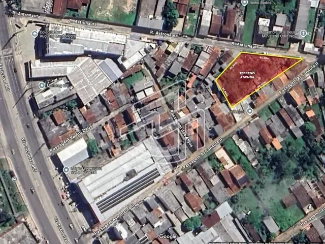Terreno com 1402m², à venda, no bairro Parque Verde em Belém