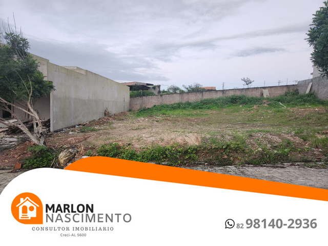 Terreno com 300m², à venda, no bairro Canafístula em Arapiraca