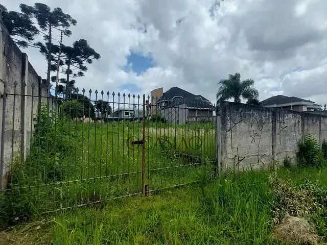 Terreno com 863m², à venda, no bairro Cascatinha em Curitiba