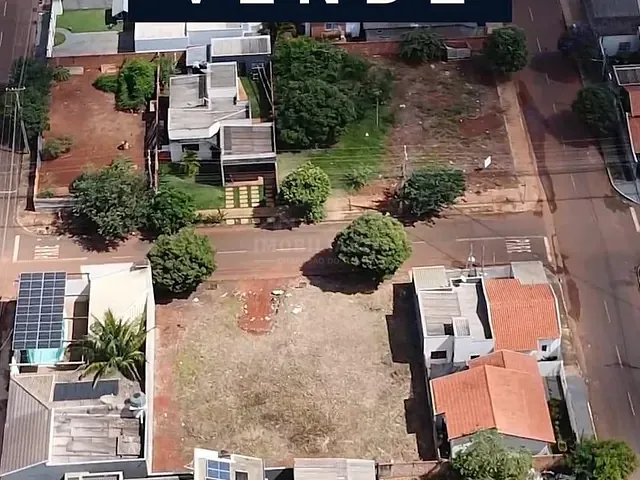 Terreno com 300m², à venda, no bairro ESPERANÇA em Chapadão do Sul