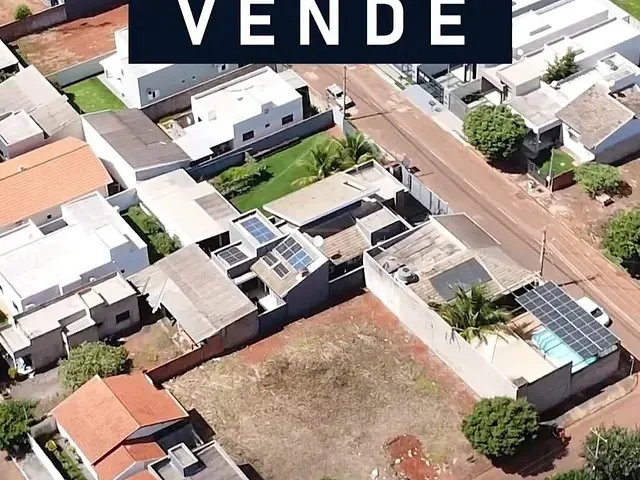 Terreno com 300m², à venda, no bairro ESPERANÇA em Chapadão do Sul
