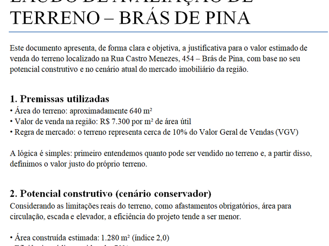Terreno com 600m², à venda, no bairro Brás de Pina em Rio de Janeiro