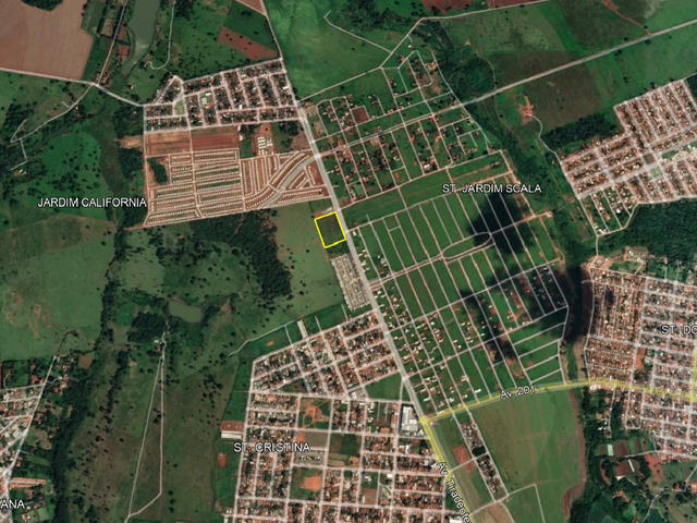 Terreno com 15000m², à venda, no bairro Setor Cristina em Trindade