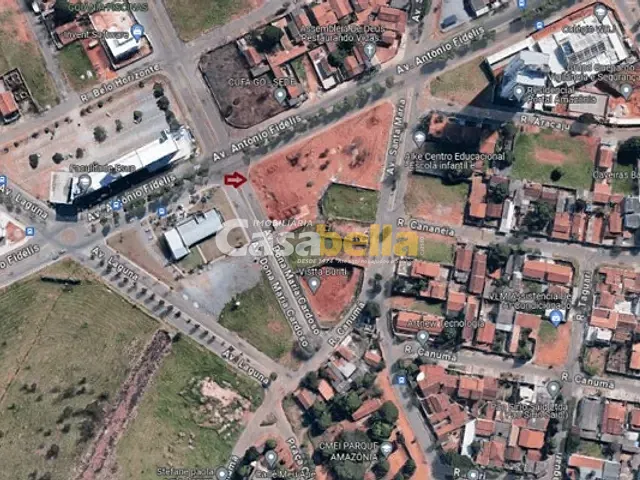 Terreno com 1743m², à venda, no bairro Parque Amazônia em Goiânia