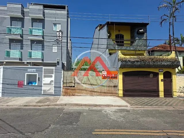 Terreno com 210m², à venda, no bairro Parque Novo Oratório em Santo André