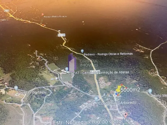 Terreno com 5000m², à venda, no bairro Várzea das Moças em Niterói