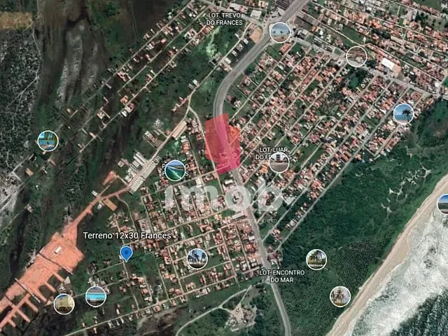 Terreno com 360m², à venda, no bairro Francês em Marechal Deodoro
