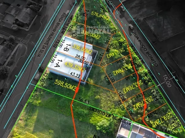 Terreno com 270m², à venda, no bairro Setor 7 em Ibiporã