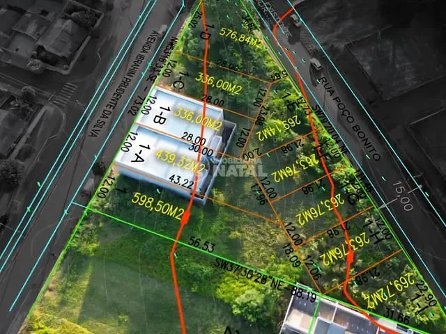 Terreno com 270m², à venda, no bairro Setor 7 em Ibiporã