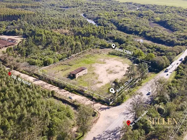 Terreno com 27060m², à venda, no bairro Arroio Faxinal em Arroio dos Ratos