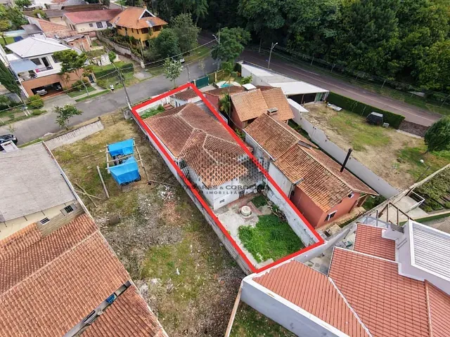 Terreno com 405m², à venda, no bairro Mercês em Curitiba