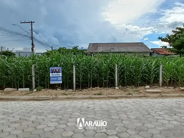 Terreno com 140m², para alugar, no bairro Gravatá em Navegantes