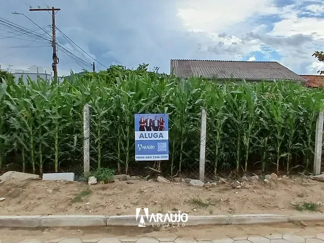Terreno com 140m², para alugar, no bairro Gravatá em Navegantes