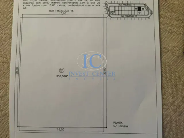 Terreno com 300m², à venda, no bairro Recreio Campestre Internacional Viracopos VII em Indaiatuba