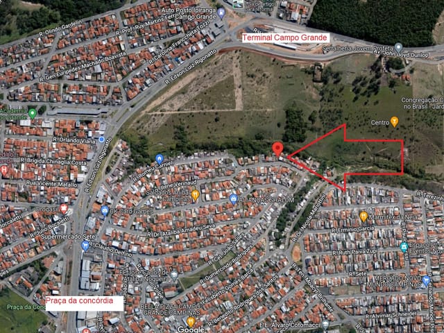 Terreno com 250m², à venda, no bairro Jardim Novo Maracanã em Campinas