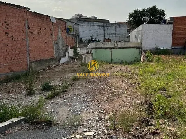 Terreno com 250m², à venda, no bairro Parque Oratório em Santo André