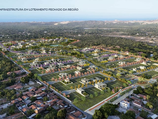 Terreno com 200m², à venda, no bairro Olho D'água em Eusébio