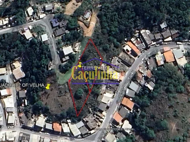 Terreno com 365m², à venda, no bairro Oficinas Velhas em Barra do Piraí