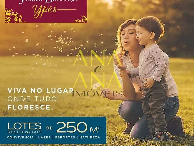 Terreno com 250m², à venda, no bairro Residencial Bonança I em Bragança Paulista