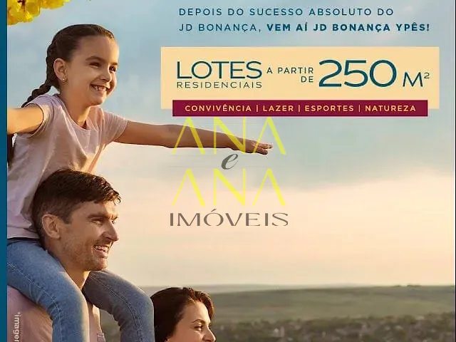 Terreno com 250m², à venda, no bairro Residencial Bonança I em Bragança Paulista