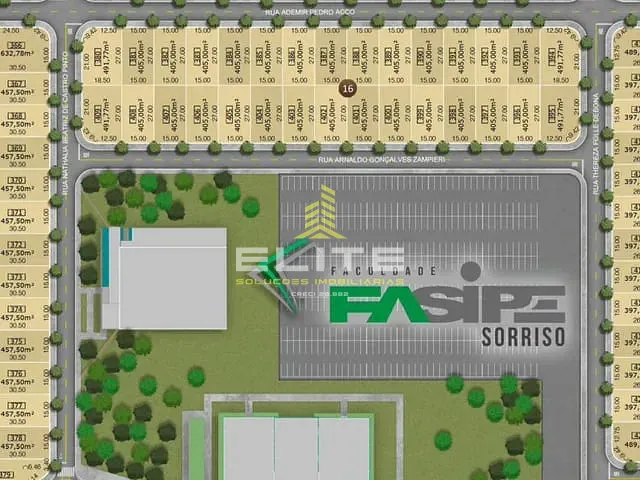 Terreno com 546m², à venda, no bairro Cidade Nova em Sorriso