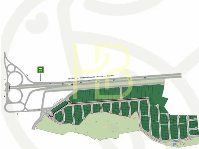 Terreno com 250m², à venda, no bairro Condomínio Parque Raposo Tavares em Araçoiaba da Serra