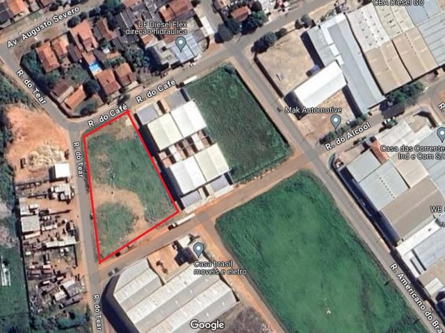 Terreno com 4452m², à venda, no bairro Goiá em Goiânia