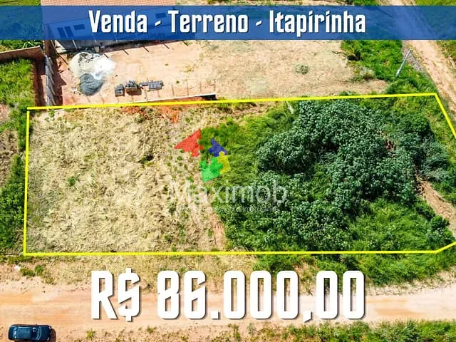 Terreno com 1029m², à venda, no bairro Residencial Recanto Itapirinha em Itapira