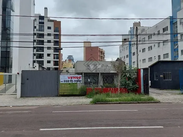 Terreno com 605m², à venda, no bairro Alto da Rua XV em Curitiba