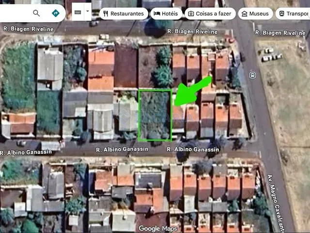 Terreno com 277m², à venda, no bairro Jardim Santos Dumont I em Apucarana