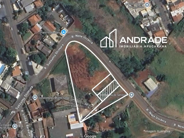 Terreno com 4190m², à venda, no bairro Vila Santa Helena em Apucarana