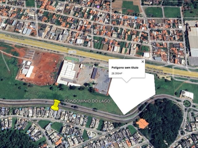 Lote / Terreno Comercial à venda, no bairro Condomínio do Lago em Goiânia