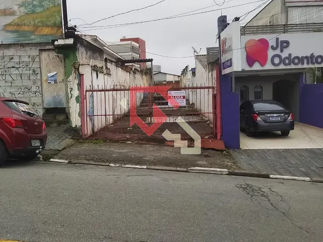 Terreno com 225m², para alugar, no bairro Vila Bocaina em Mauá