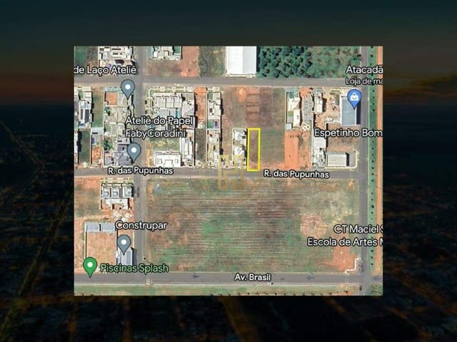 Terreno com 572m², à venda, no bairro Parque dos Ingás em Nova Mutum