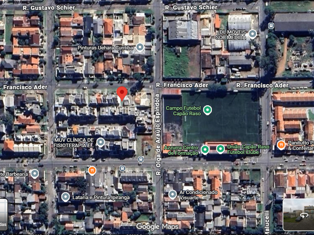 Terreno com 126m², à venda, no bairro Novo Mundo em Curitiba